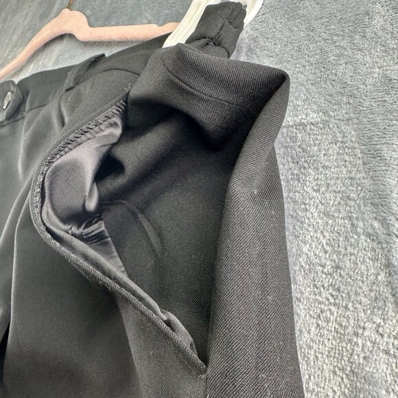 Talbots Stretch Wool Dress Pants 20W Black Made in USA Pleated Classic Fit*READ* - Picture 7 of 14